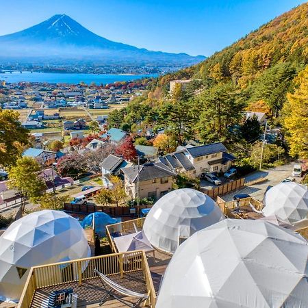 Mt.Fujiグランピングテラス　嶺乃華 Hotel Fujikawaguchiko Eksteriør billede