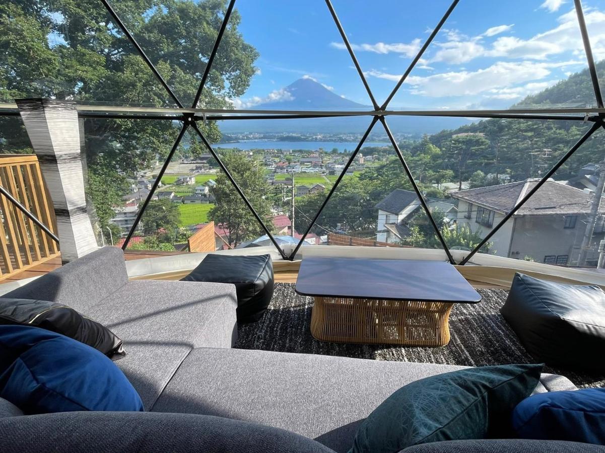 Mt.Fujiグランピングテラス　嶺乃華 Hotel Fujikawaguchiko Eksteriør billede