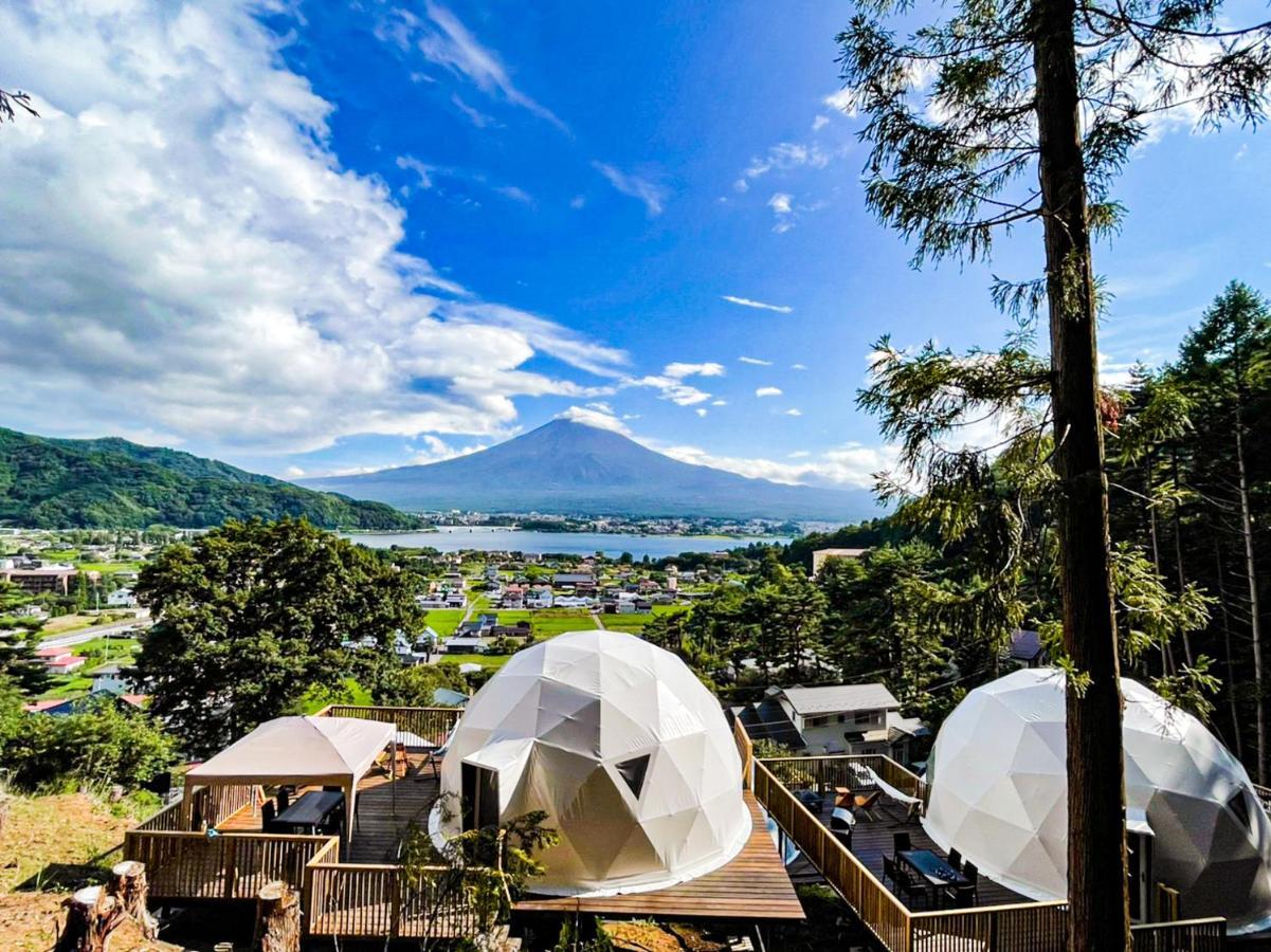 Mt.Fujiグランピングテラス　嶺乃華 Hotel Fujikawaguchiko Eksteriør billede