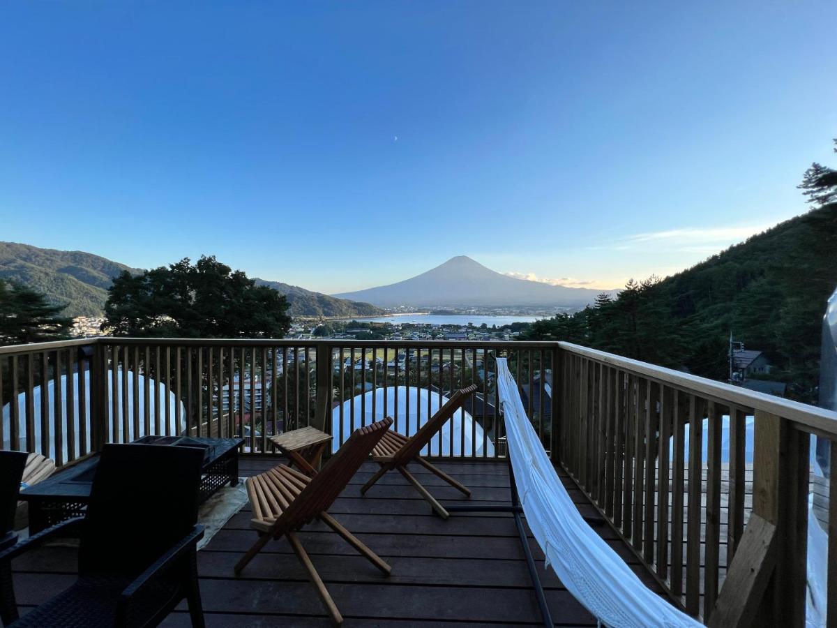 Mt.Fujiグランピングテラス　嶺乃華 Hotel Fujikawaguchiko Eksteriør billede