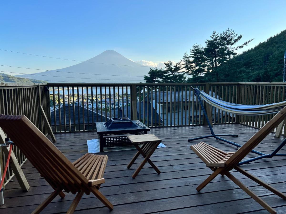 Mt.Fujiグランピングテラス　嶺乃華 Hotel Fujikawaguchiko Eksteriør billede