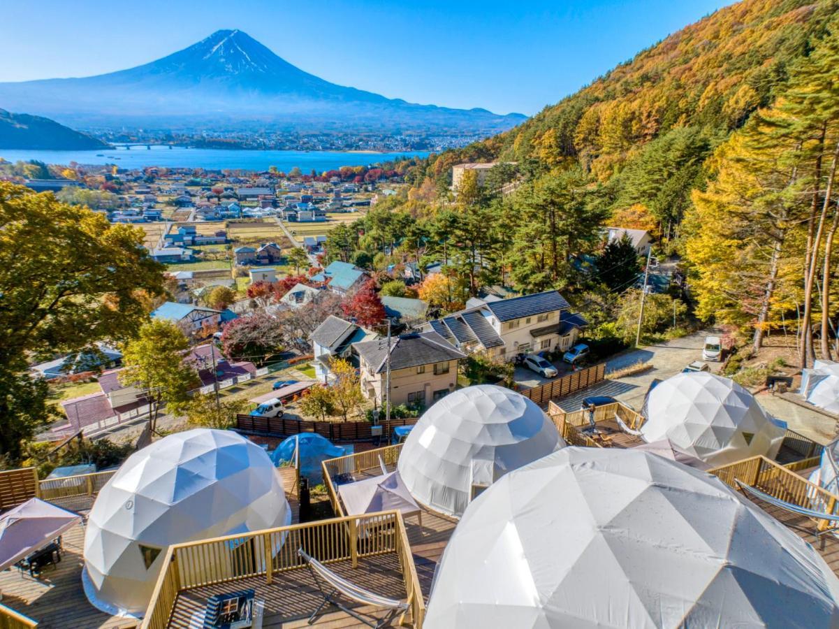 Mt.Fujiグランピングテラス　嶺乃華 Hotel Fujikawaguchiko Eksteriør billede